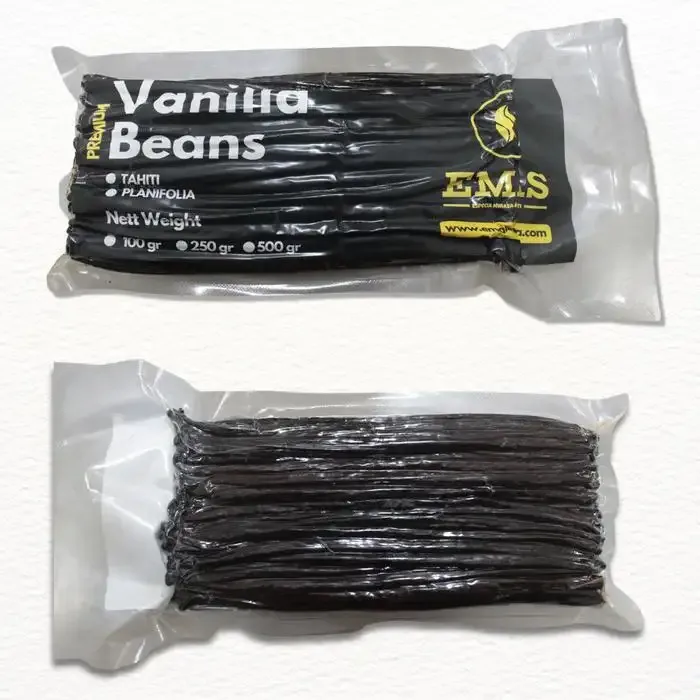 Premium Tahitian Vanilla Beans Tahitian Vanilla Beans 250 Gram